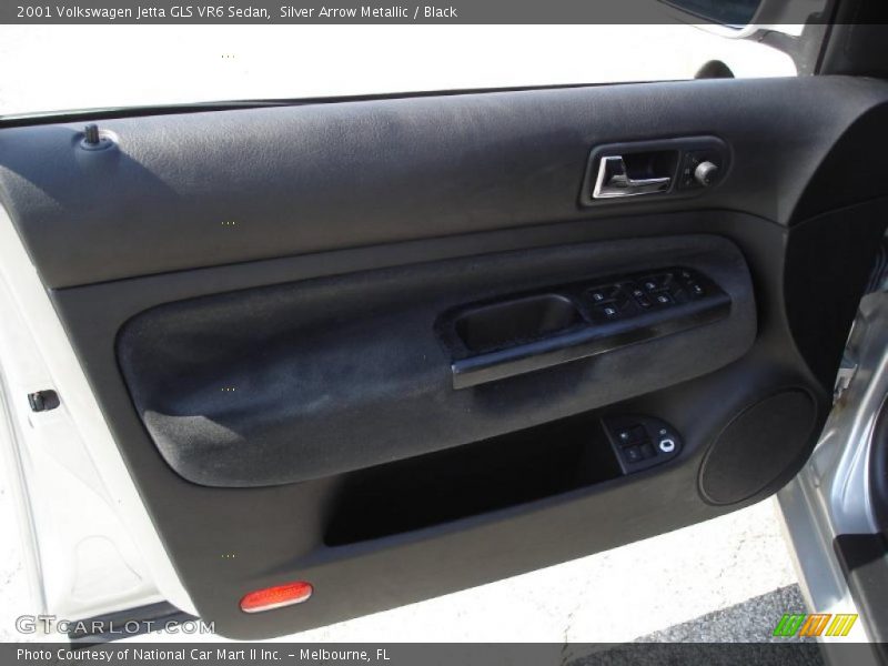 Silver Arrow Metallic / Black 2001 Volkswagen Jetta GLS VR6 Sedan