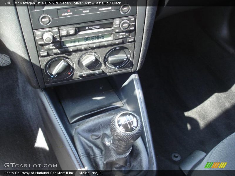 Silver Arrow Metallic / Black 2001 Volkswagen Jetta GLS VR6 Sedan