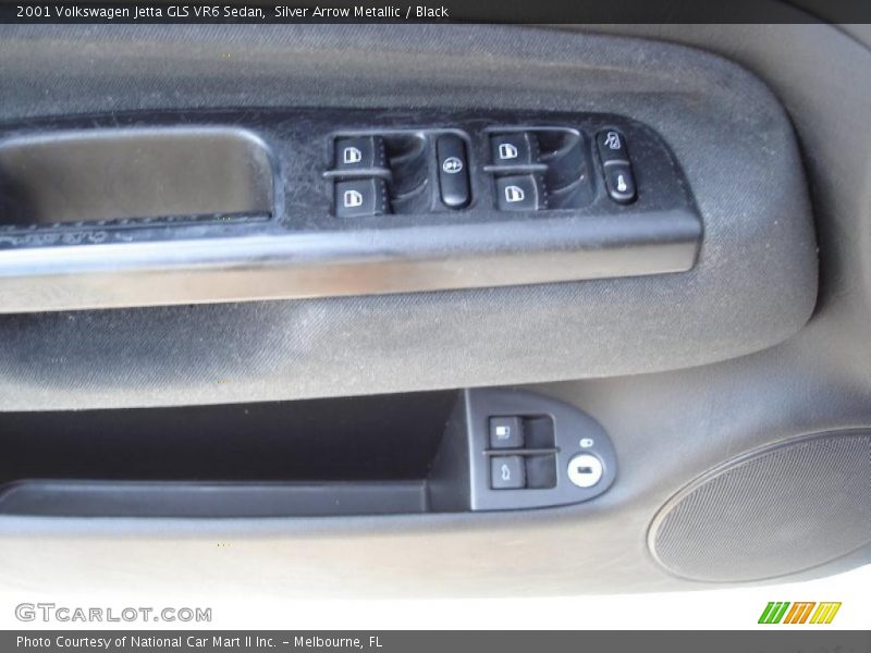 Silver Arrow Metallic / Black 2001 Volkswagen Jetta GLS VR6 Sedan