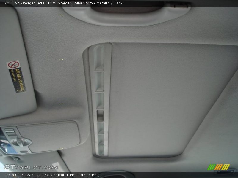 Silver Arrow Metallic / Black 2001 Volkswagen Jetta GLS VR6 Sedan