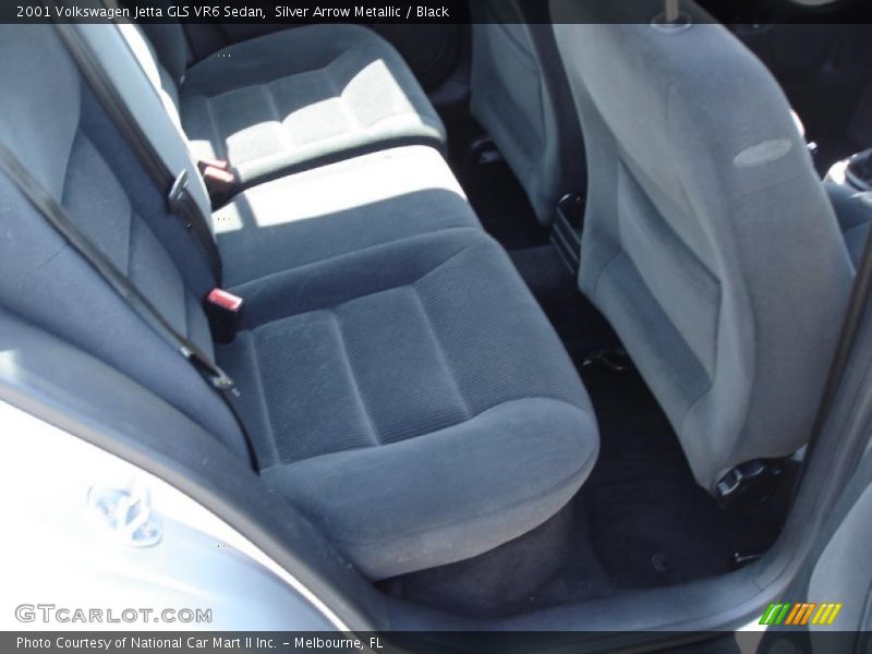 Silver Arrow Metallic / Black 2001 Volkswagen Jetta GLS VR6 Sedan