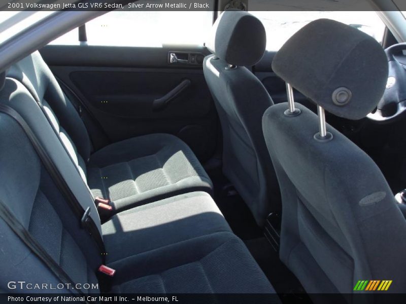 Silver Arrow Metallic / Black 2001 Volkswagen Jetta GLS VR6 Sedan