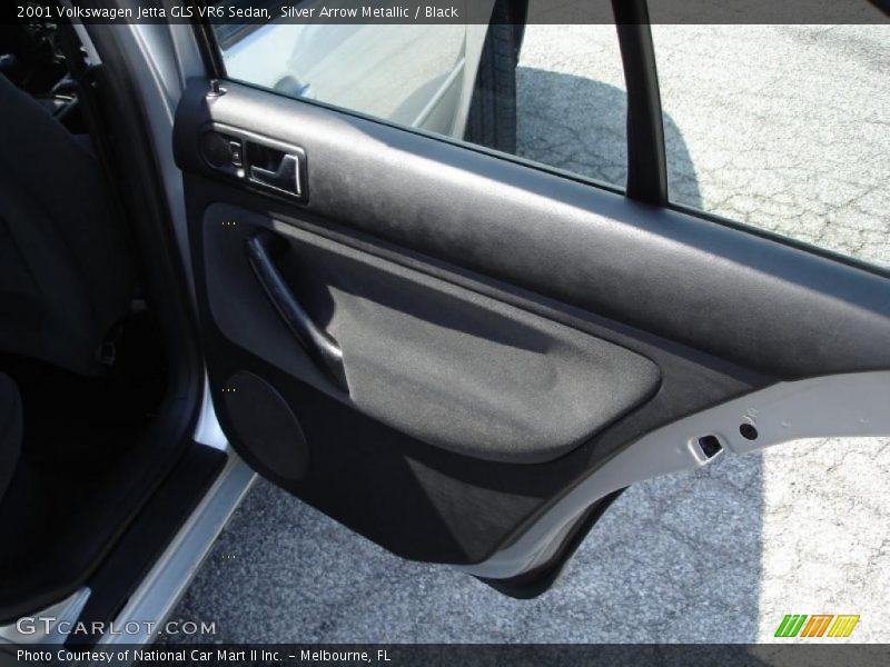 Silver Arrow Metallic / Black 2001 Volkswagen Jetta GLS VR6 Sedan