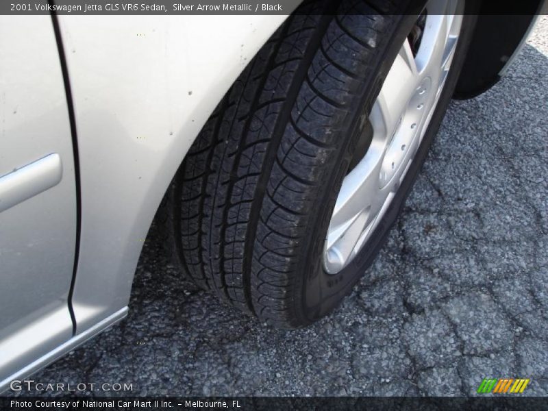 Silver Arrow Metallic / Black 2001 Volkswagen Jetta GLS VR6 Sedan