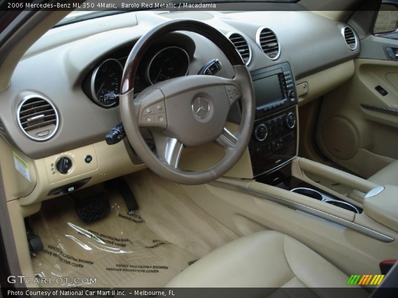 Barolo Red Metallic / Macadamia 2006 Mercedes-Benz ML 350 4Matic