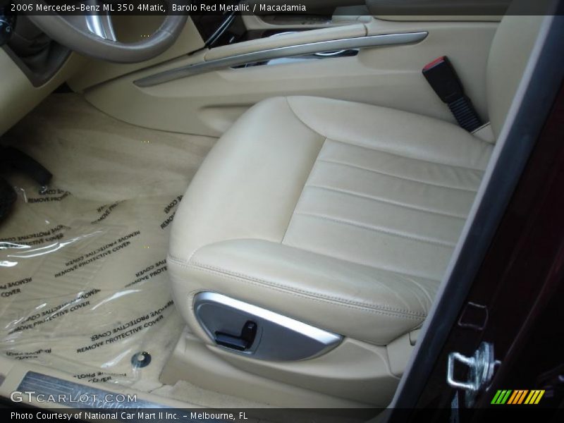 Barolo Red Metallic / Macadamia 2006 Mercedes-Benz ML 350 4Matic
