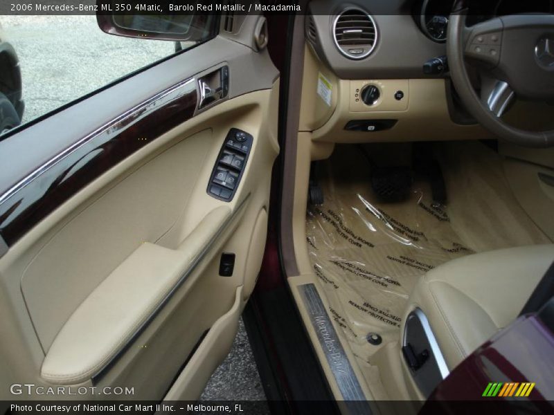 Barolo Red Metallic / Macadamia 2006 Mercedes-Benz ML 350 4Matic