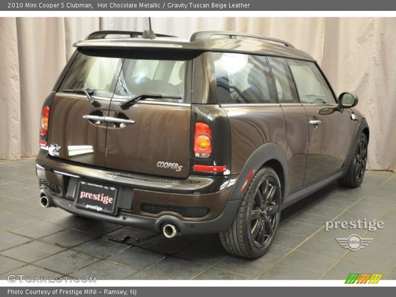 Hot Chocolate Metallic / Gravity Tuscan Beige Leather 2010 Mini Cooper S Clubman