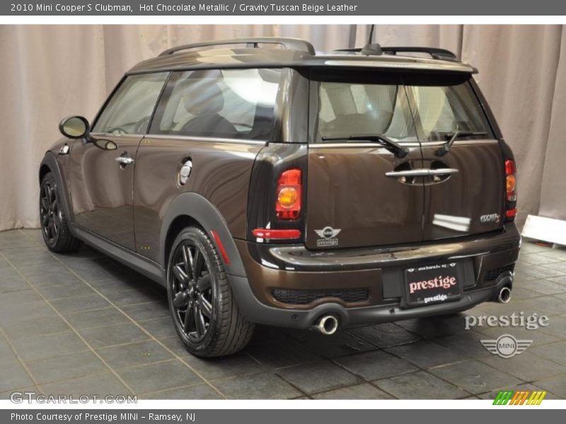 Hot Chocolate Metallic / Gravity Tuscan Beige Leather 2010 Mini Cooper S Clubman
