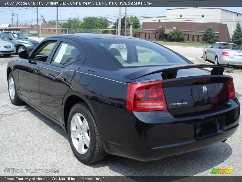 Brilliant Black Crystal Pearl / Dark Slate Gray/Light Slate Gray 2007 Dodge Charger