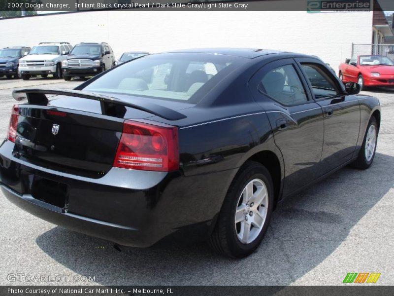 Brilliant Black Crystal Pearl / Dark Slate Gray/Light Slate Gray 2007 Dodge Charger
