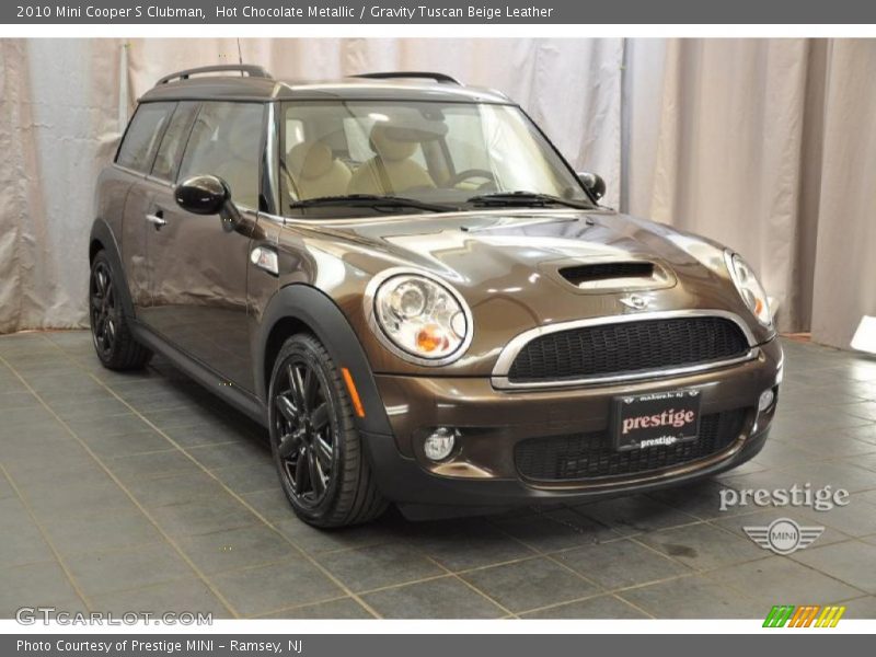 Hot Chocolate Metallic / Gravity Tuscan Beige Leather 2010 Mini Cooper S Clubman
