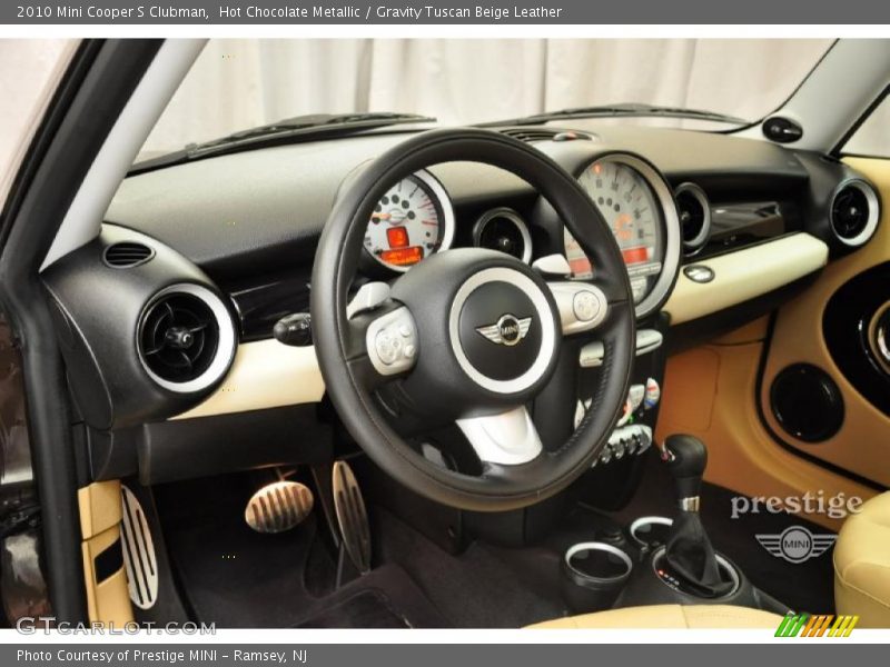 Hot Chocolate Metallic / Gravity Tuscan Beige Leather 2010 Mini Cooper S Clubman