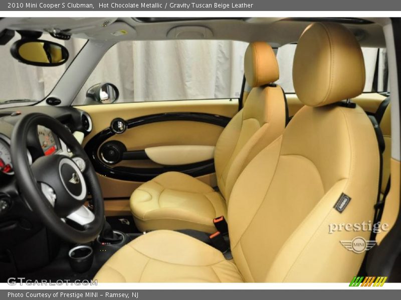 Hot Chocolate Metallic / Gravity Tuscan Beige Leather 2010 Mini Cooper S Clubman