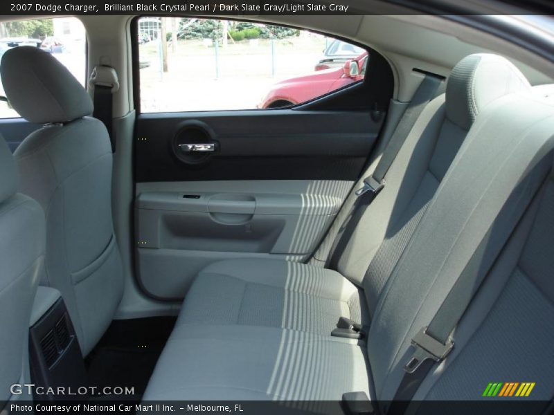 Brilliant Black Crystal Pearl / Dark Slate Gray/Light Slate Gray 2007 Dodge Charger