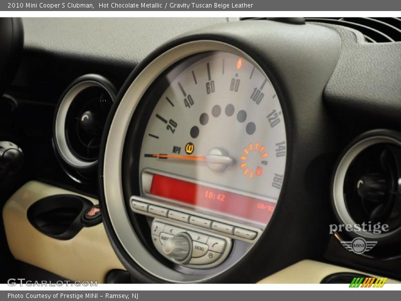 Hot Chocolate Metallic / Gravity Tuscan Beige Leather 2010 Mini Cooper S Clubman