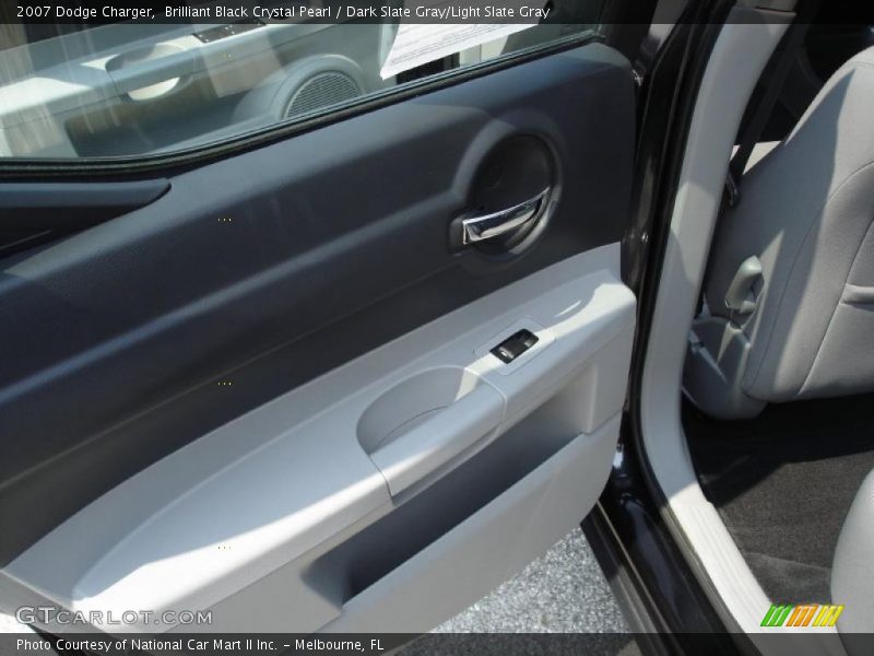 Brilliant Black Crystal Pearl / Dark Slate Gray/Light Slate Gray 2007 Dodge Charger