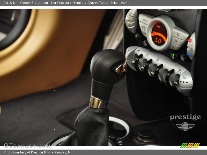 Hot Chocolate Metallic / Gravity Tuscan Beige Leather 2010 Mini Cooper S Clubman