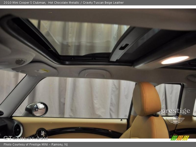 Hot Chocolate Metallic / Gravity Tuscan Beige Leather 2010 Mini Cooper S Clubman