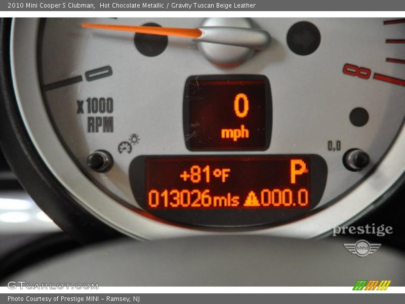 Hot Chocolate Metallic / Gravity Tuscan Beige Leather 2010 Mini Cooper S Clubman