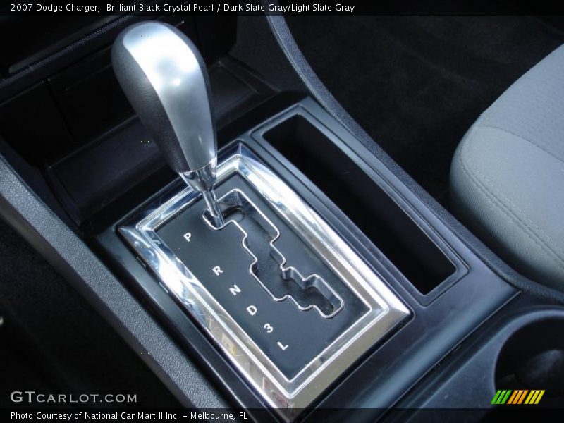 Brilliant Black Crystal Pearl / Dark Slate Gray/Light Slate Gray 2007 Dodge Charger