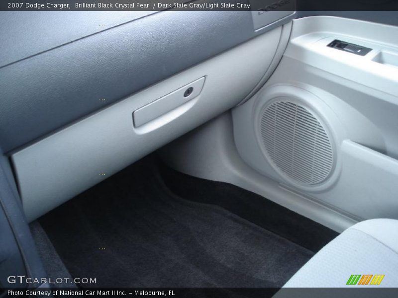 Brilliant Black Crystal Pearl / Dark Slate Gray/Light Slate Gray 2007 Dodge Charger