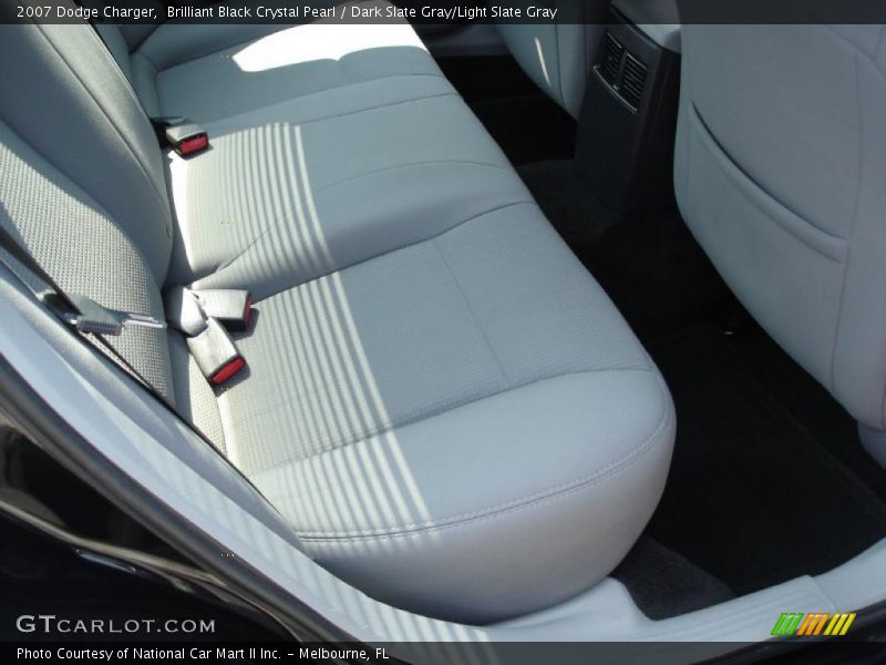 Brilliant Black Crystal Pearl / Dark Slate Gray/Light Slate Gray 2007 Dodge Charger