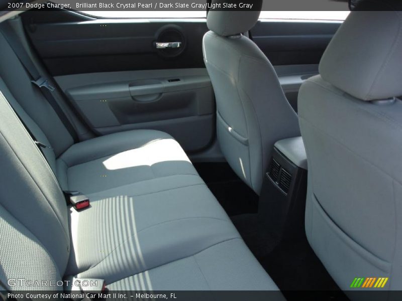 Brilliant Black Crystal Pearl / Dark Slate Gray/Light Slate Gray 2007 Dodge Charger