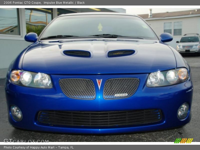 Impulse Blue Metallic / Black 2006 Pontiac GTO Coupe