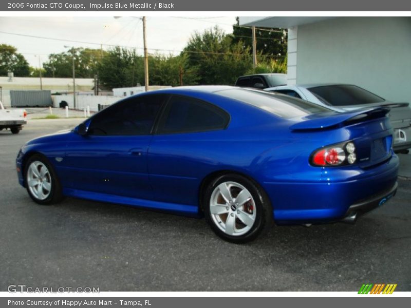 Impulse Blue Metallic / Black 2006 Pontiac GTO Coupe