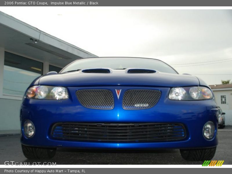 Impulse Blue Metallic / Black 2006 Pontiac GTO Coupe