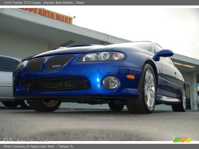 Impulse Blue Metallic / Black 2006 Pontiac GTO Coupe