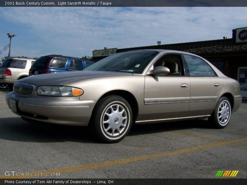 Light Sandrift Metallic / Taupe 2001 Buick Century Custom