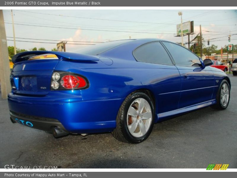 Impulse Blue Metallic / Black 2006 Pontiac GTO Coupe