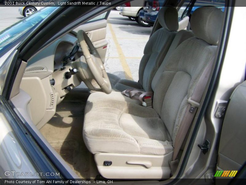 Light Sandrift Metallic / Taupe 2001 Buick Century Custom
