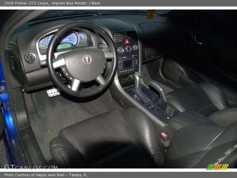 Impulse Blue Metallic / Black 2006 Pontiac GTO Coupe