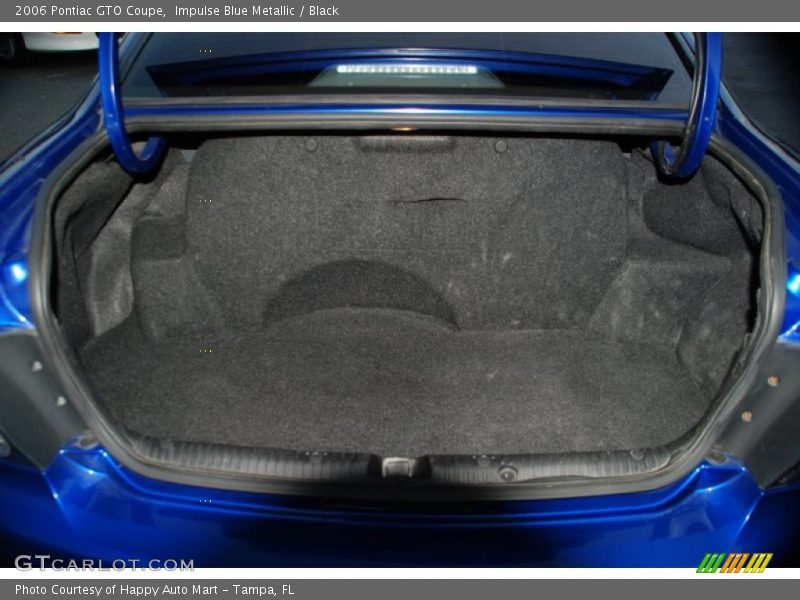 Impulse Blue Metallic / Black 2006 Pontiac GTO Coupe