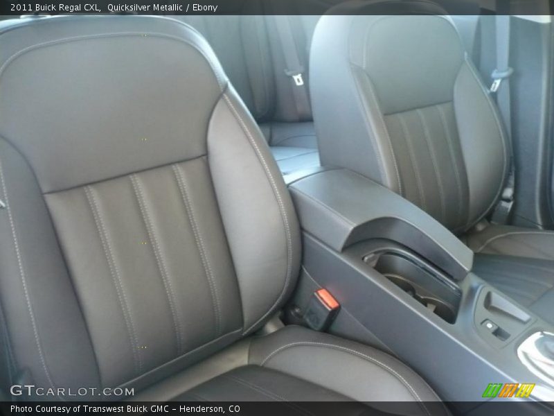 Quicksilver Metallic / Ebony 2011 Buick Regal CXL
