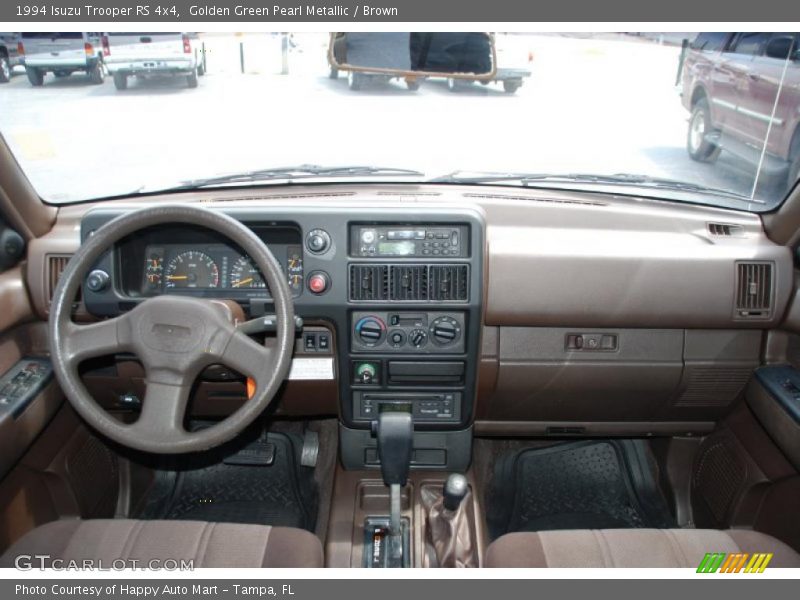 Golden Green Pearl Metallic / Brown 1994 Isuzu Trooper RS 4x4