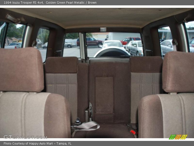 Golden Green Pearl Metallic / Brown 1994 Isuzu Trooper RS 4x4