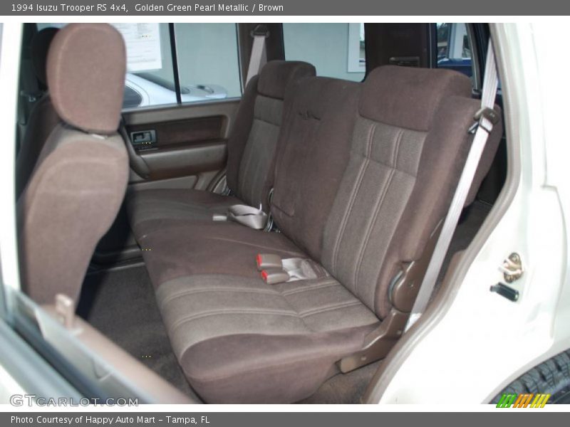 Golden Green Pearl Metallic / Brown 1994 Isuzu Trooper RS 4x4