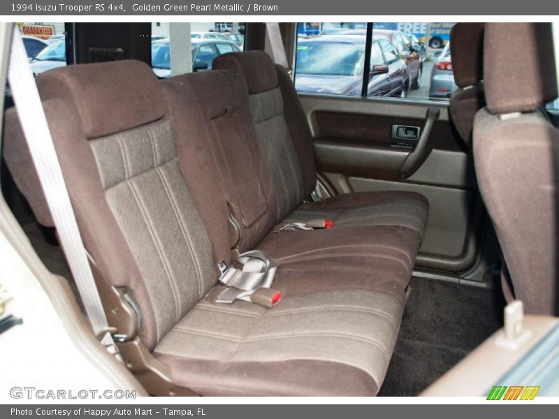 Golden Green Pearl Metallic / Brown 1994 Isuzu Trooper RS 4x4