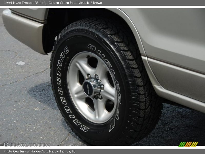 Golden Green Pearl Metallic / Brown 1994 Isuzu Trooper RS 4x4