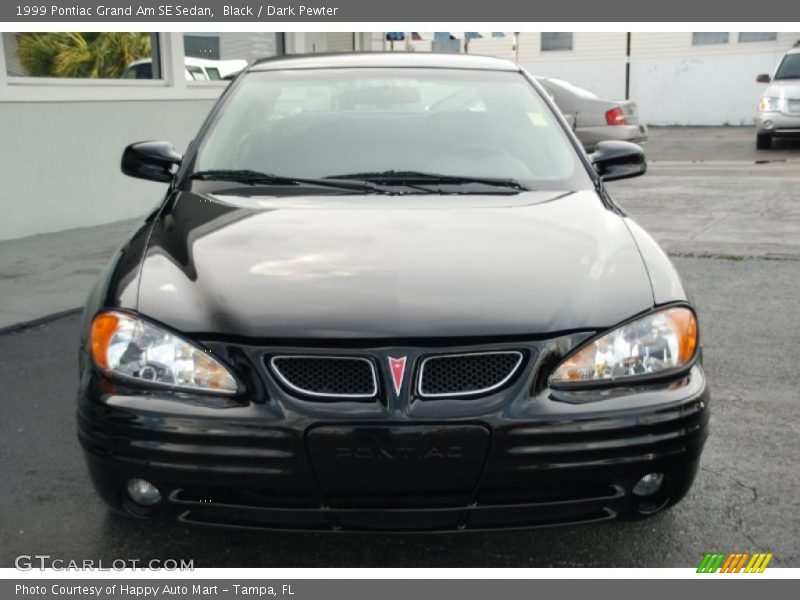 Black / Dark Pewter 1999 Pontiac Grand Am SE Sedan