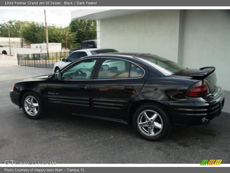 Black / Dark Pewter 1999 Pontiac Grand Am SE Sedan