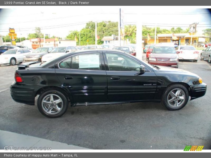 Black / Dark Pewter 1999 Pontiac Grand Am SE Sedan