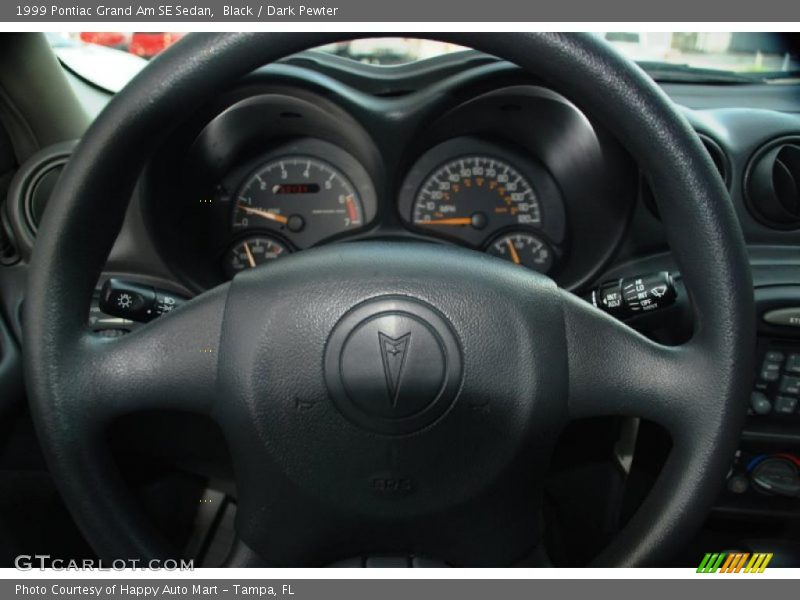 Black / Dark Pewter 1999 Pontiac Grand Am SE Sedan