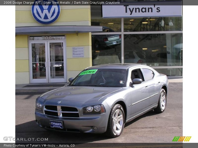 Silver Steel Metallic / Dark Slate Gray/Light Graystone 2006 Dodge Charger R/T