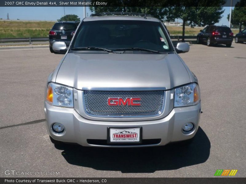 Silver Mist Metallic / Ebony 2007 GMC Envoy Denali 4x4