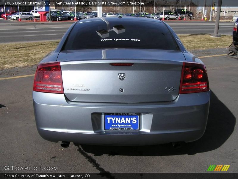 Silver Steel Metallic / Dark Slate Gray/Light Graystone 2006 Dodge Charger R/T